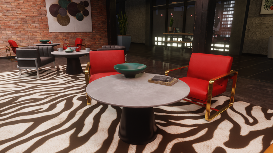WWE 2k22 Hotel Loby