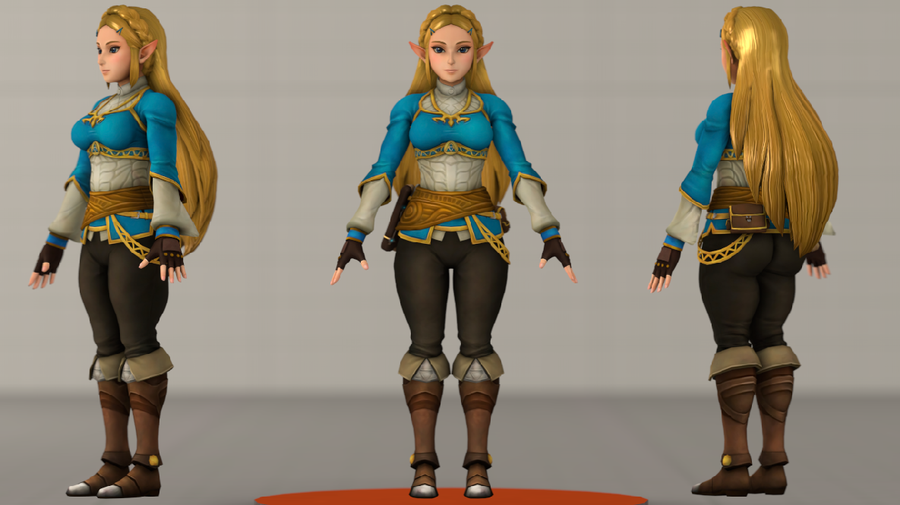 Hyrule Warriors Zelda (BOTW Costume)