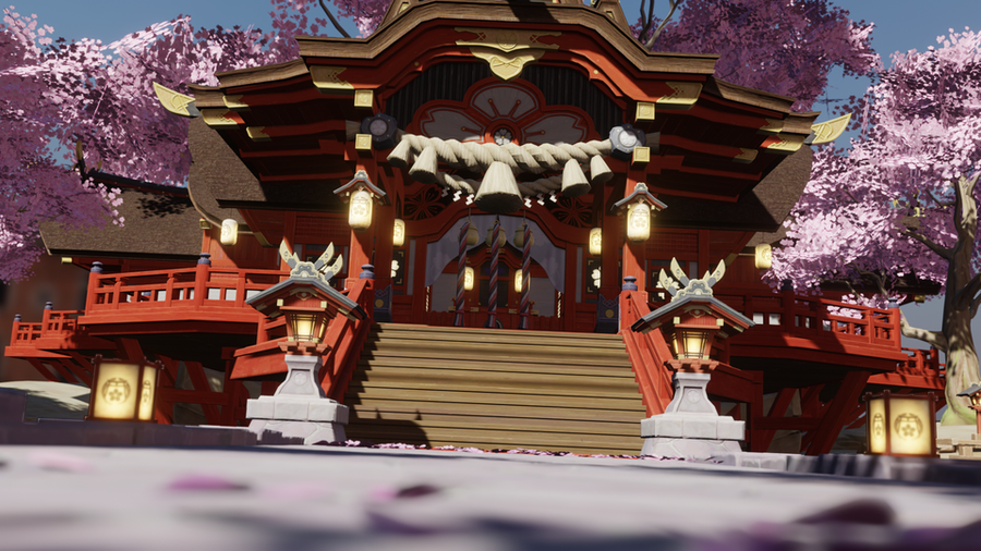 Open3DLab • Narukami Shrine (Genshin Impact)