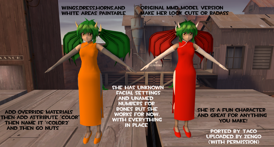 Puyo Puyo Draco Centauros SFM