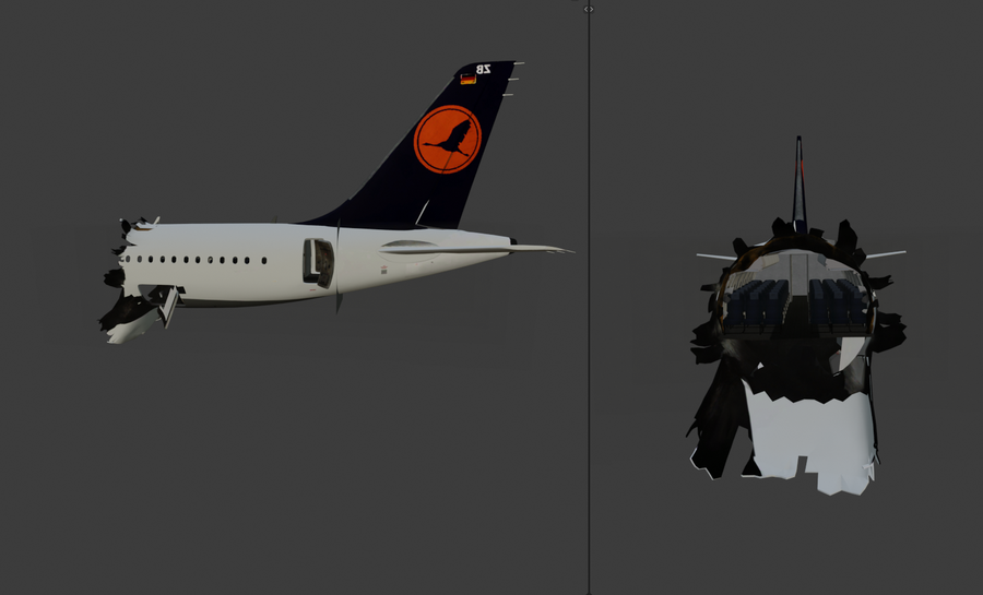 The Forest - Crashed airplane