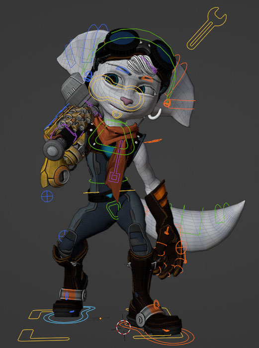 Open3DLab • Rivet (Ratchet and Clank Rift Apart)