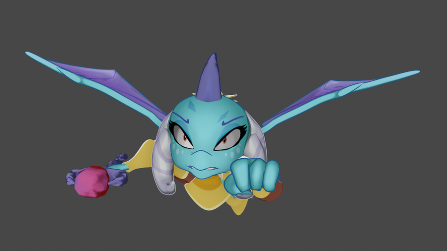 Open3DLab • PRINCESS EMBER (MLP) (ARP) (UPDATE 1)