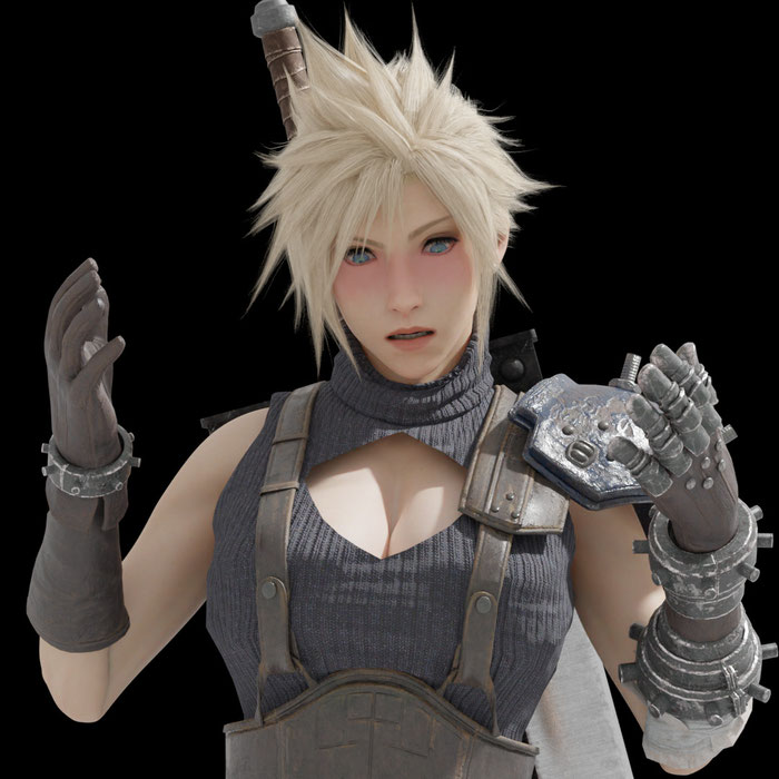 Smutbase • Cloud Strife Rule 63 3313