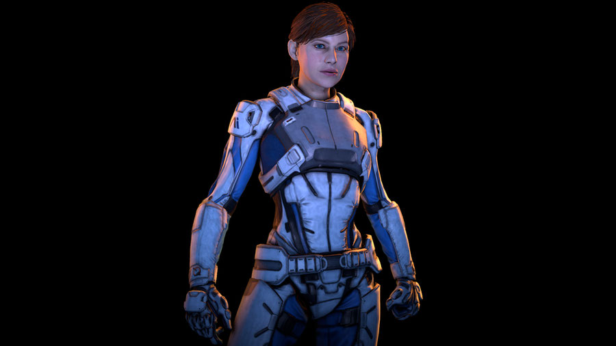 Sfmlab • Sara Ryder Mass Effect Andromeda 