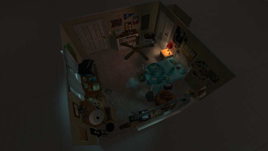 Open3DLab • Sarah's Room - The Last of Us