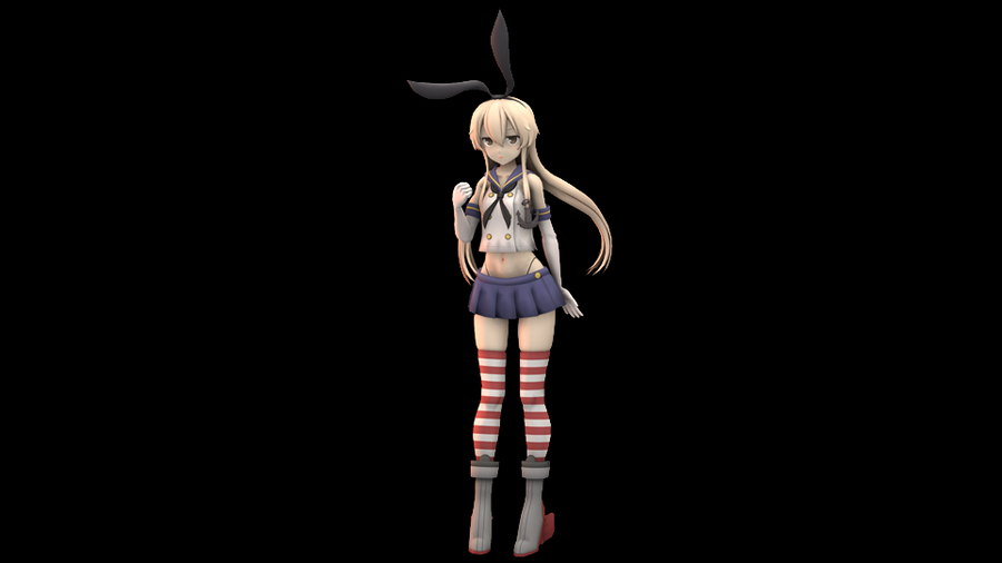 SFMLab • Shimakaze - Kantai Collection