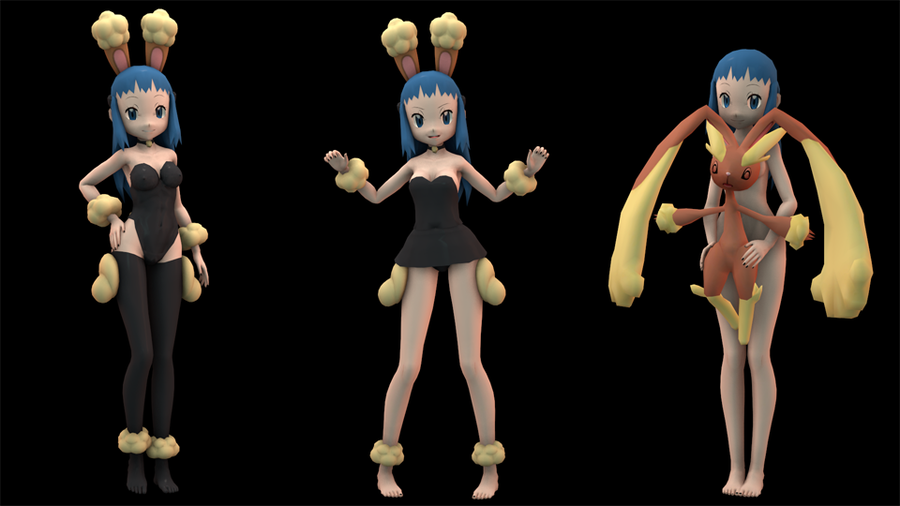 Pokemon SFM] Dawn Figure Artwork Render : r/pokemon