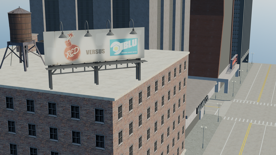 Open3DLab • TF2 city downtown