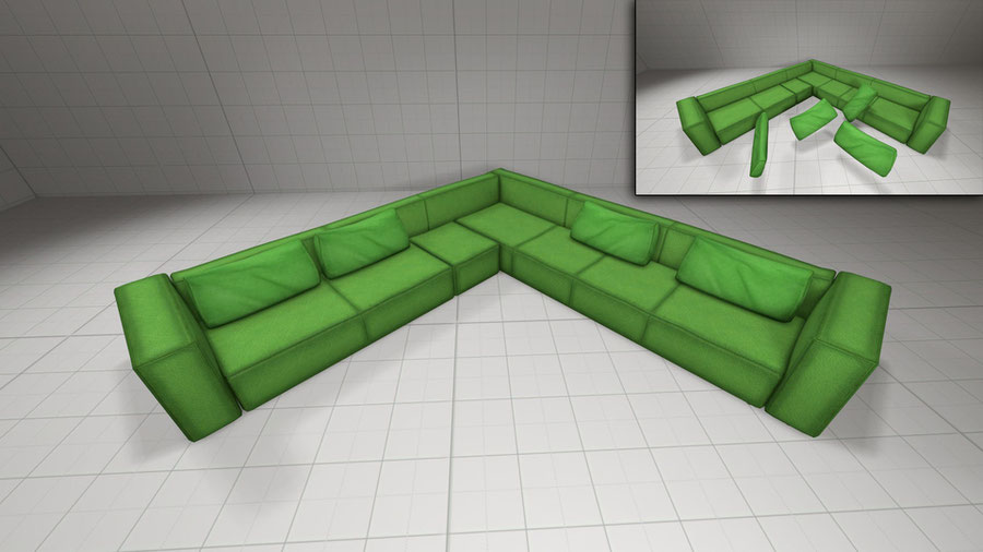 SFMLab • GTA V apartament sofas pack