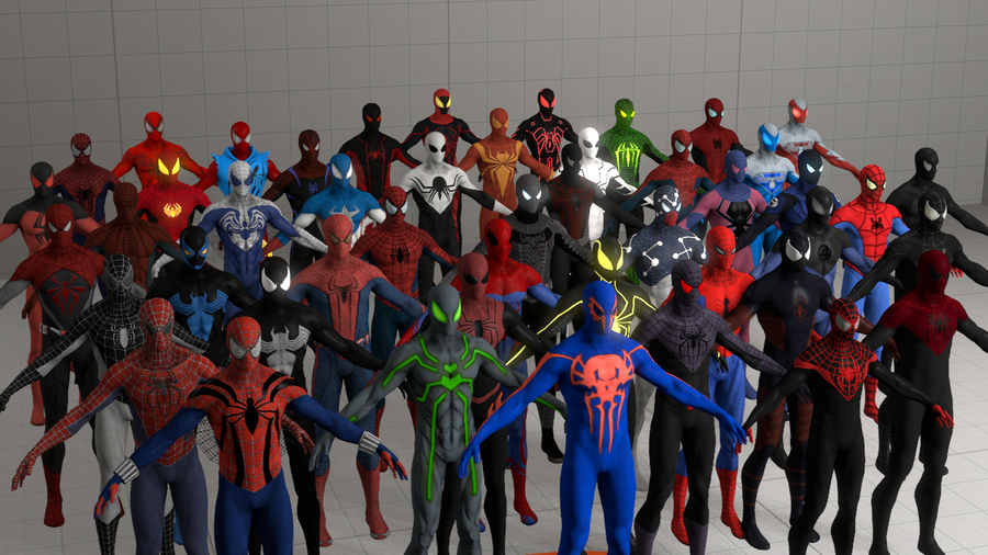 (HollywoodSN/SgtShotup) Spider-Men Super Pack