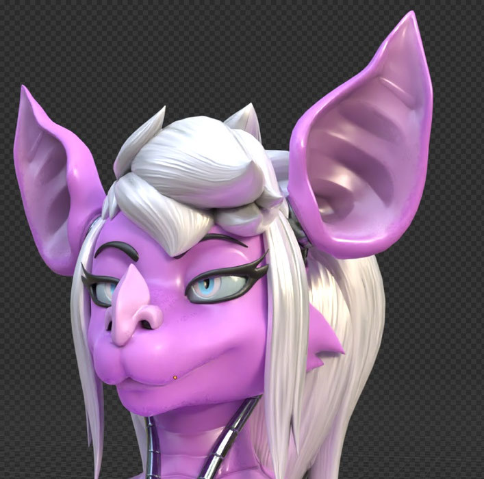 Vladeline - The animatronic bat