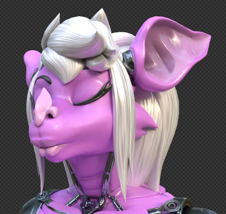 Vladeline - The animatronic bat
