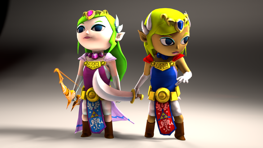 Hyrule Warriors Legends - Wind Waker ( Toon Link & Tetra ) Gameplay  Walkthrough [ 3DS ] 