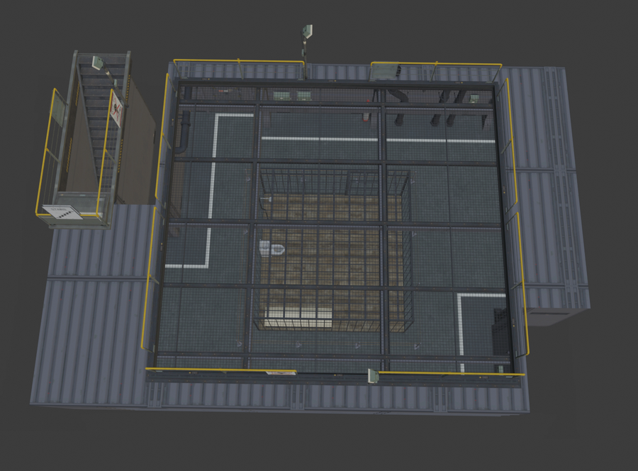 MGSV - Quiet's Cell