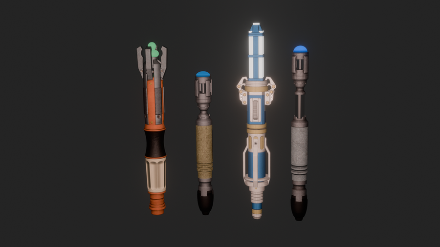 Open3DLab • DWEOR: Sonic Screwdriver Set