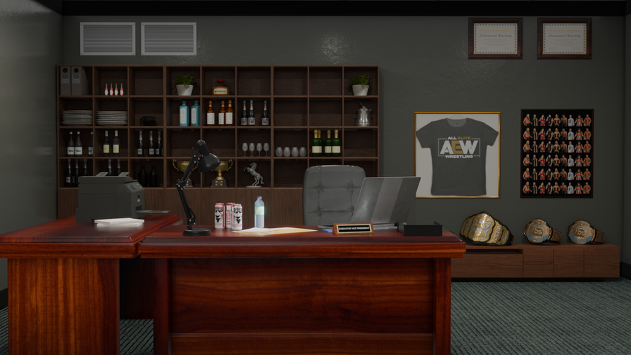 Open3DLab • AEW: Backstage EVP Office