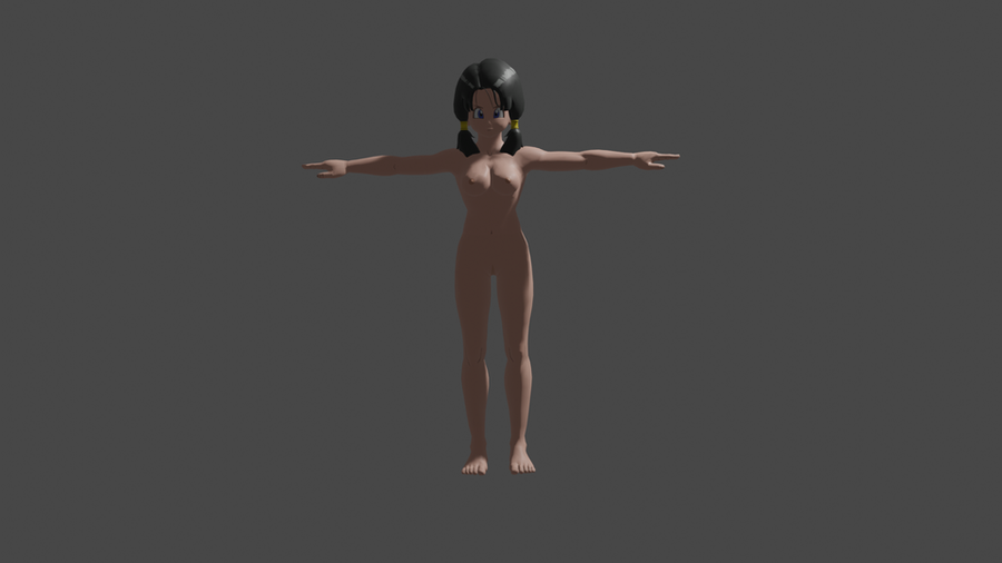 DBXV2 Videl Pack XNALara Model