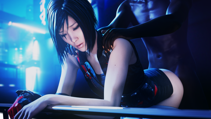 [Mirror's Edge: Catalyst]  Faith Connors w/ Pulled Pants & Bare Feets