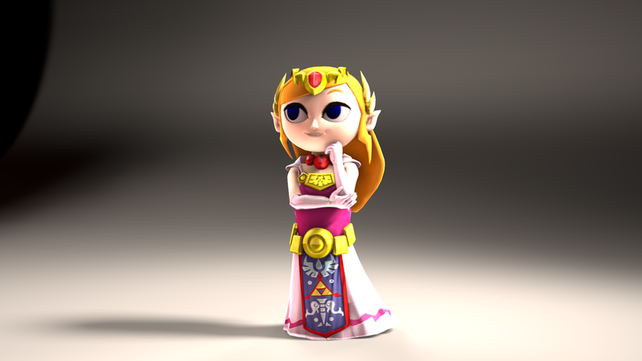 Hyrule Warriors - Tetra & Toon Zelda + customs