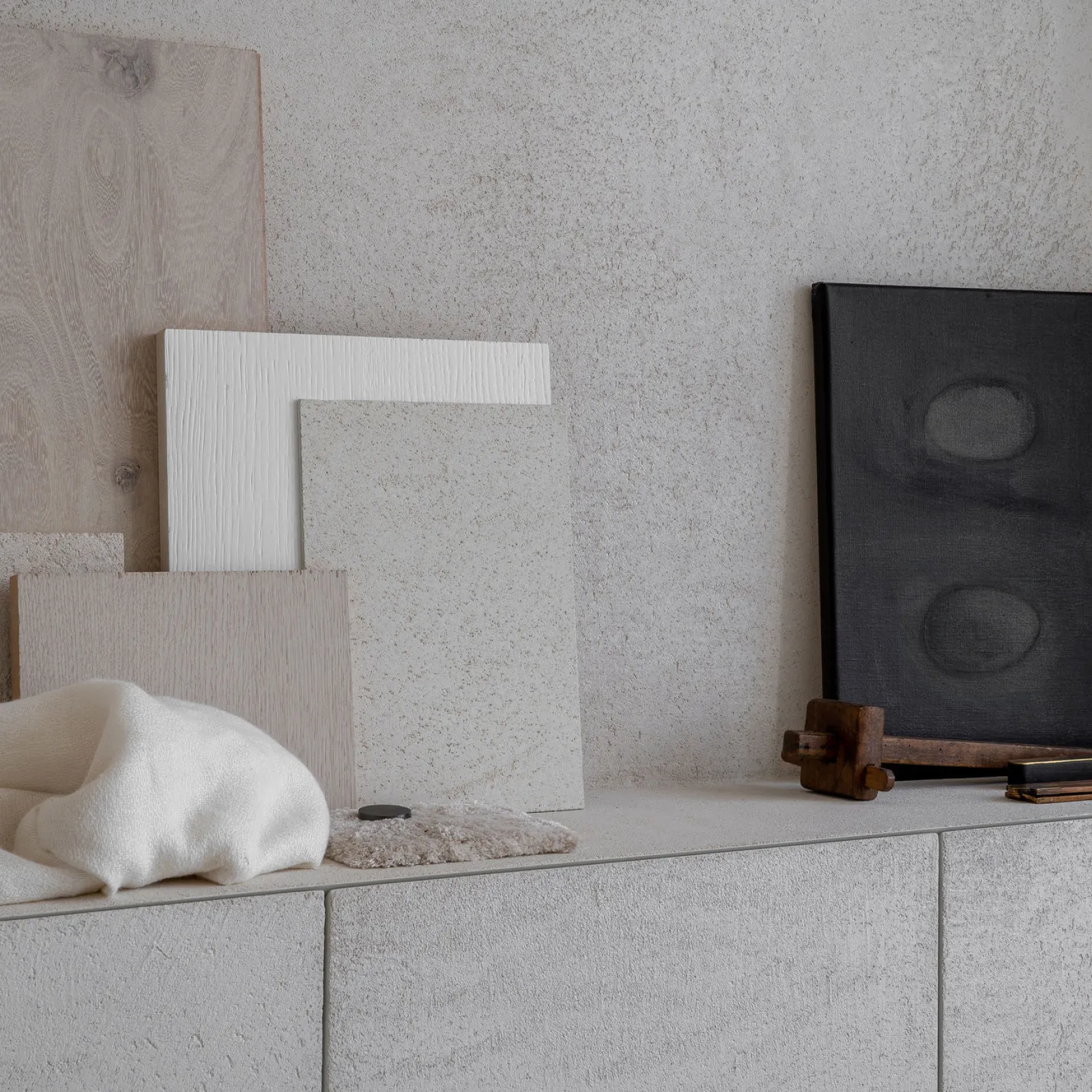 Team stalen interieur