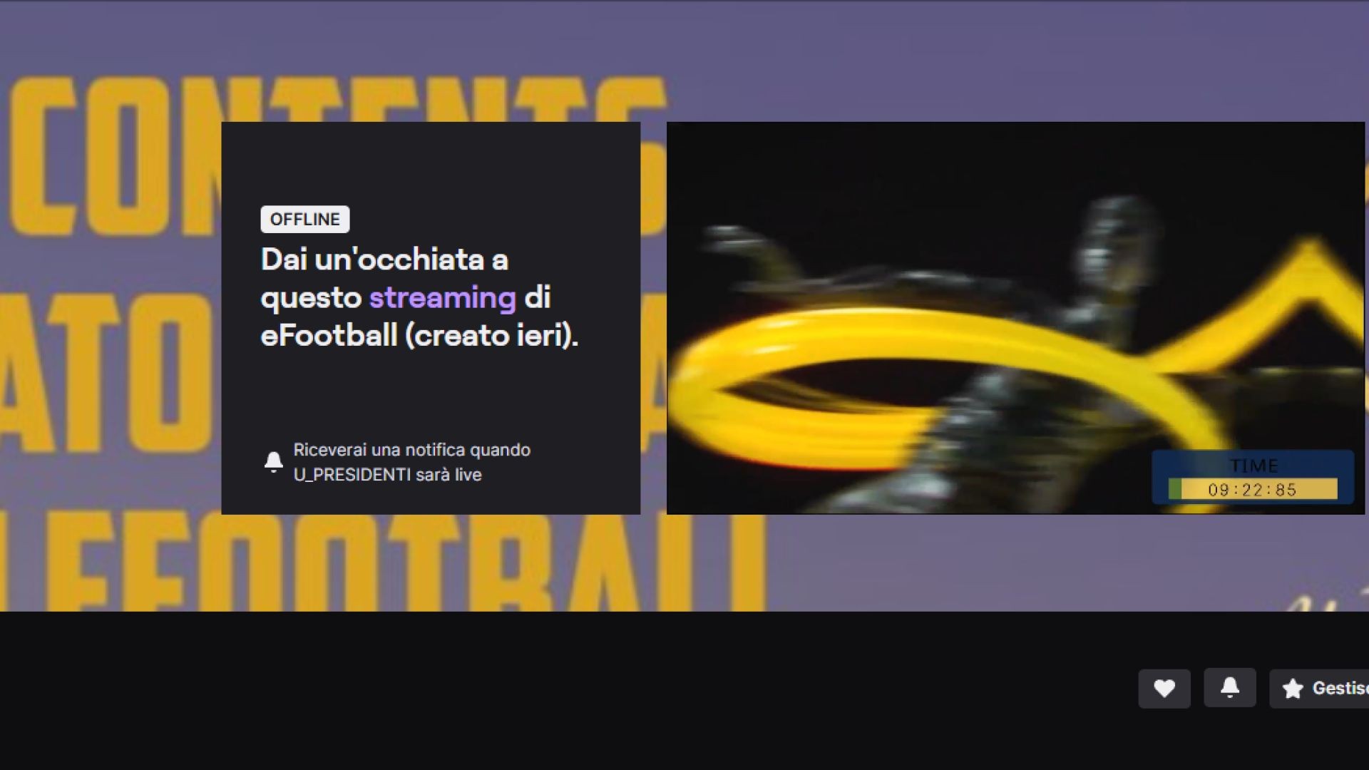 ⁣U_Presidenti Live Twitch