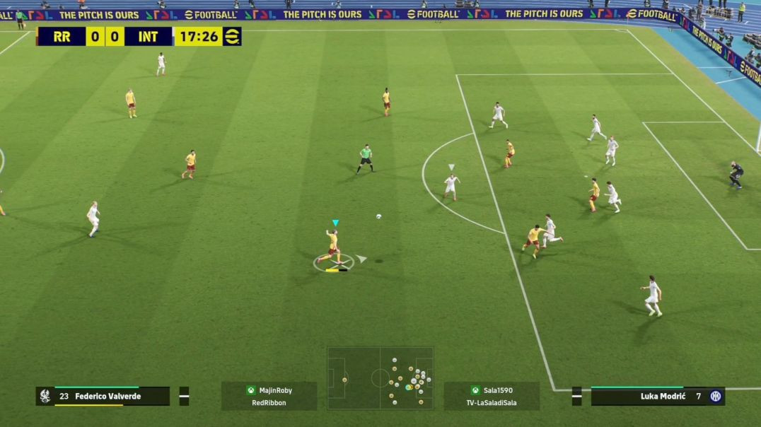 ⁣Crossbar Challenge in FULL MANUAL - eFootball 2025