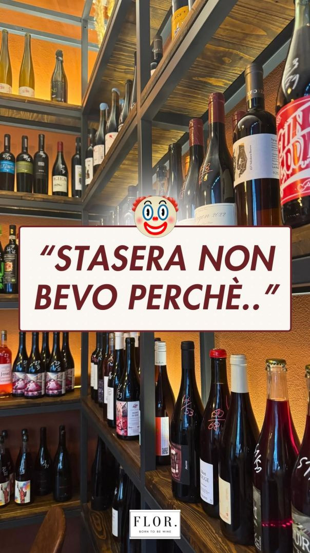 La scusa perfetta per rinunciare ad un buon calice…