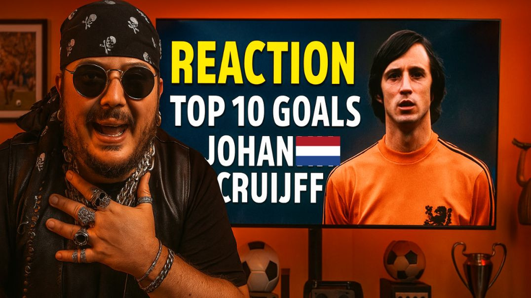 I 10 Goal più belli di Cruijff che hanno fatto la storia del calcio! ⚽️ ► Football Reaction