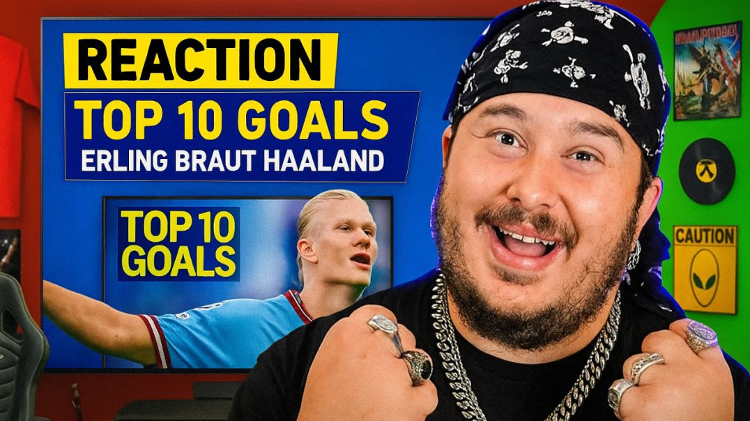 ⁣Haaland TOP 10 GOL  La mia REACTION onesta e spietata! 😱🔥 ► Football Reaction