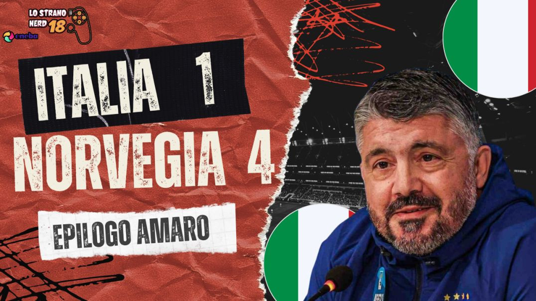 ITALIA 1- 4 NORVEGIA! UN DECLINO ANNUNCIATO! ORA I PLAYOFF....