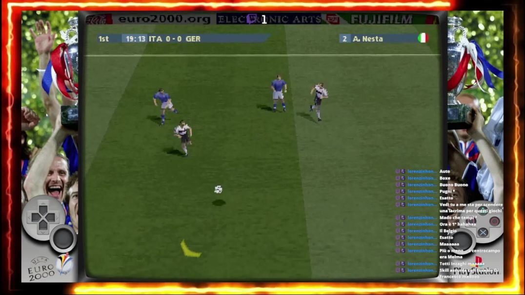 Rassegna calcistici Retrogames - Gameplay PS1 PSX Calcistici