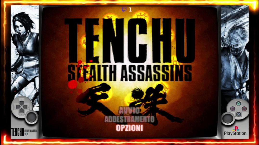 Tenchu - Stealth Assassins - PS1 PSX Gameplay Italiano