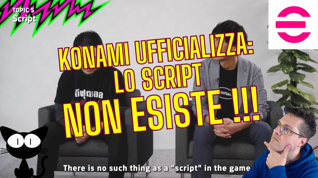 Konami ufficializza : lo script NON ESISTE !!!