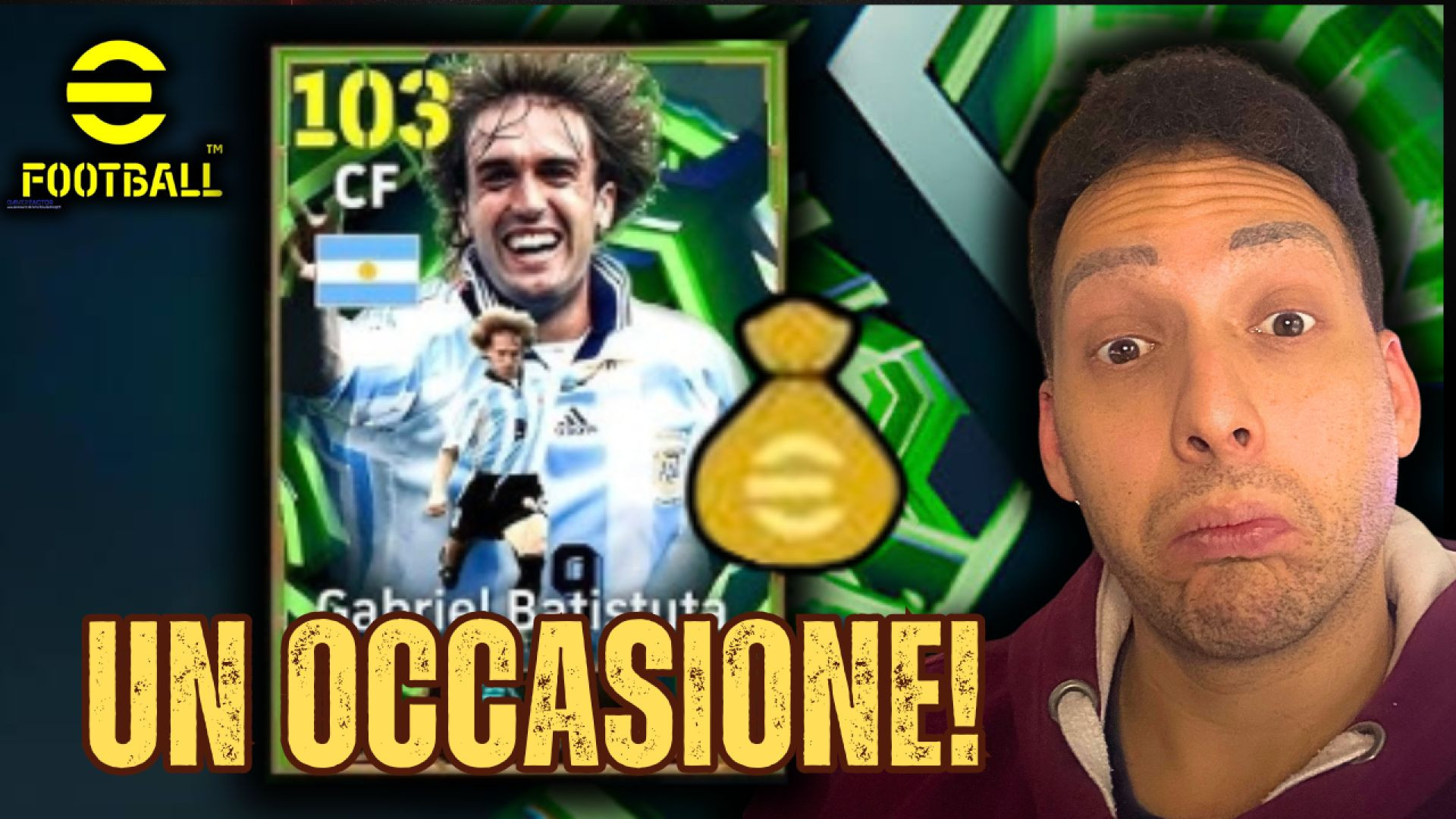 CHE GIOCATORE INCREDIBILE BATISTUTA! ECCO COME PRENDERLO!