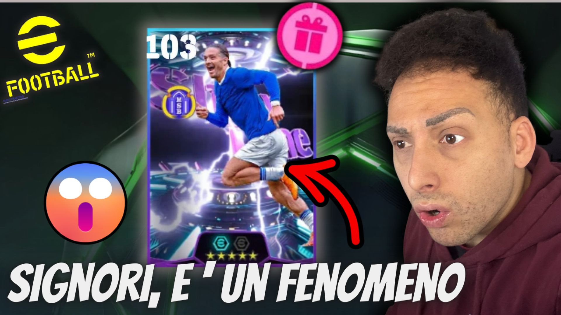 UN GIOCATORE DAVVERO FORTE! REGALO TOP DI KONAMI!