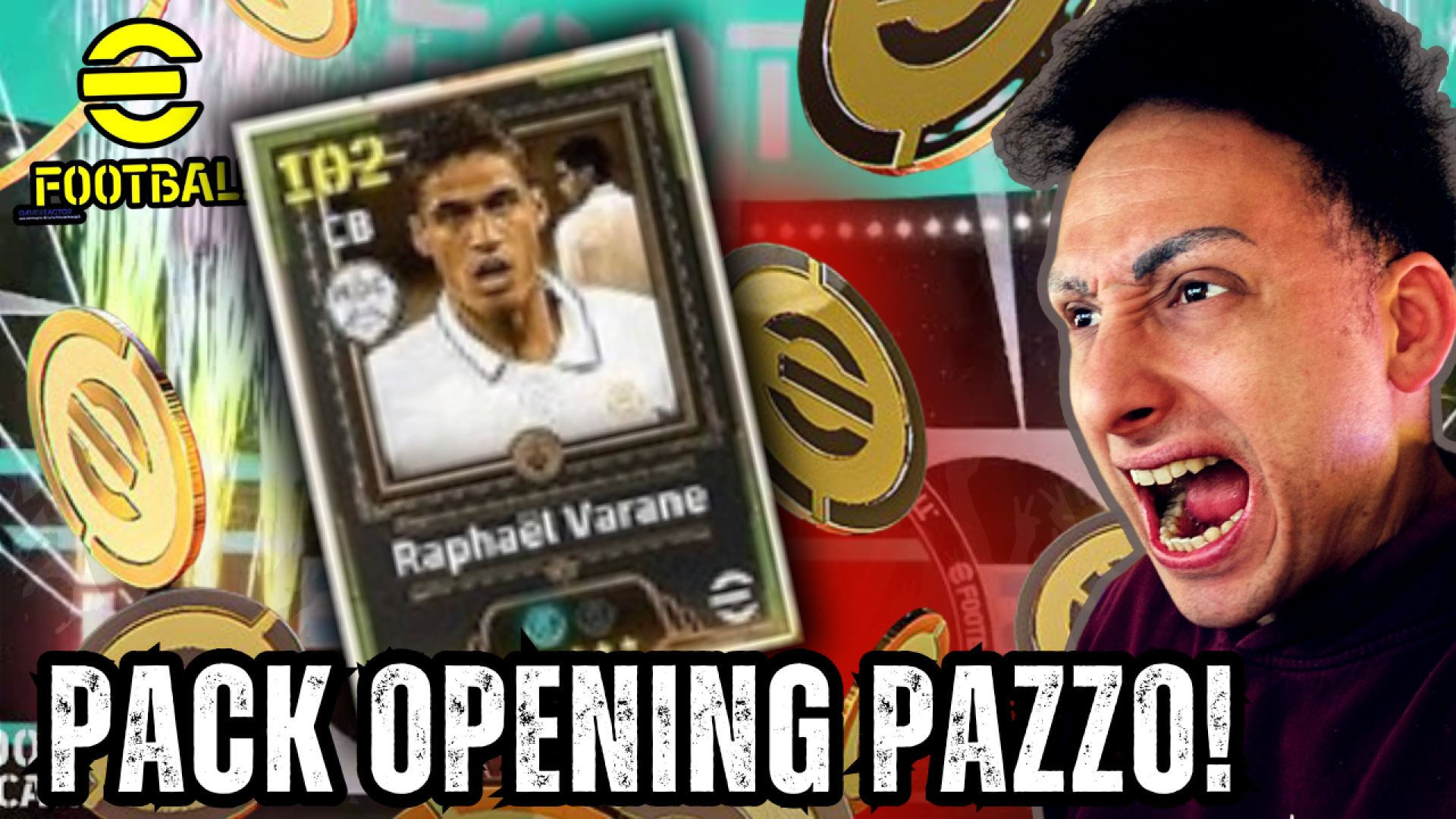 PACK OPENING AGGRESSIVO PER RAFA VARANE!!