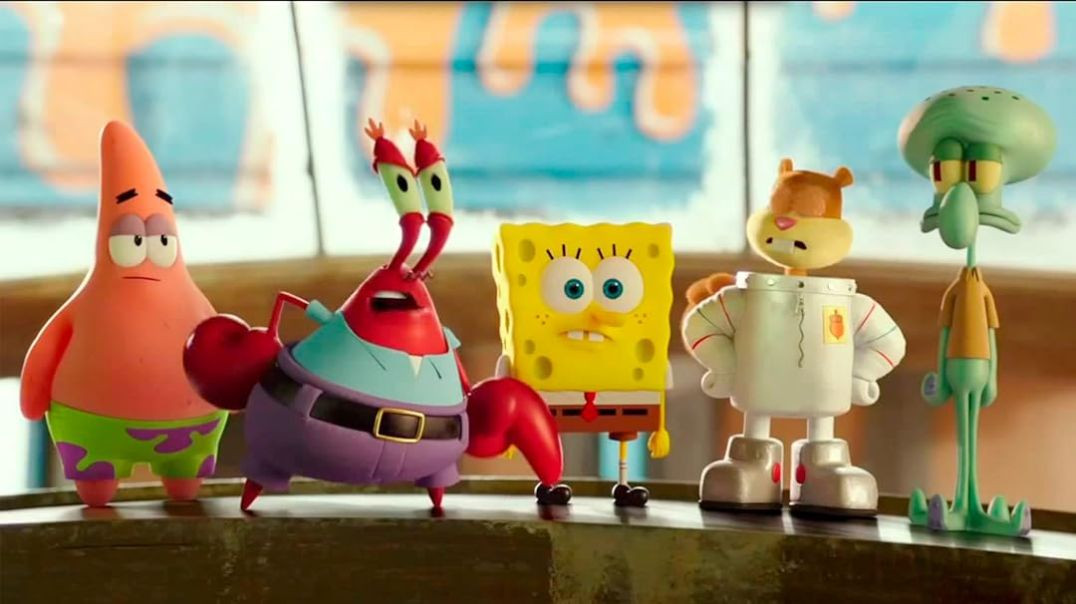 ⁣SpongeBob: Esponja fora de água (2015) completo em português europeu PT-PT