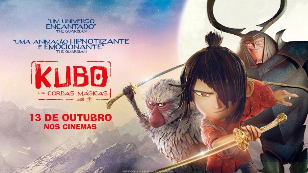 ⁣Kubo e as Duas Cordas (2016) completo em Português europeu