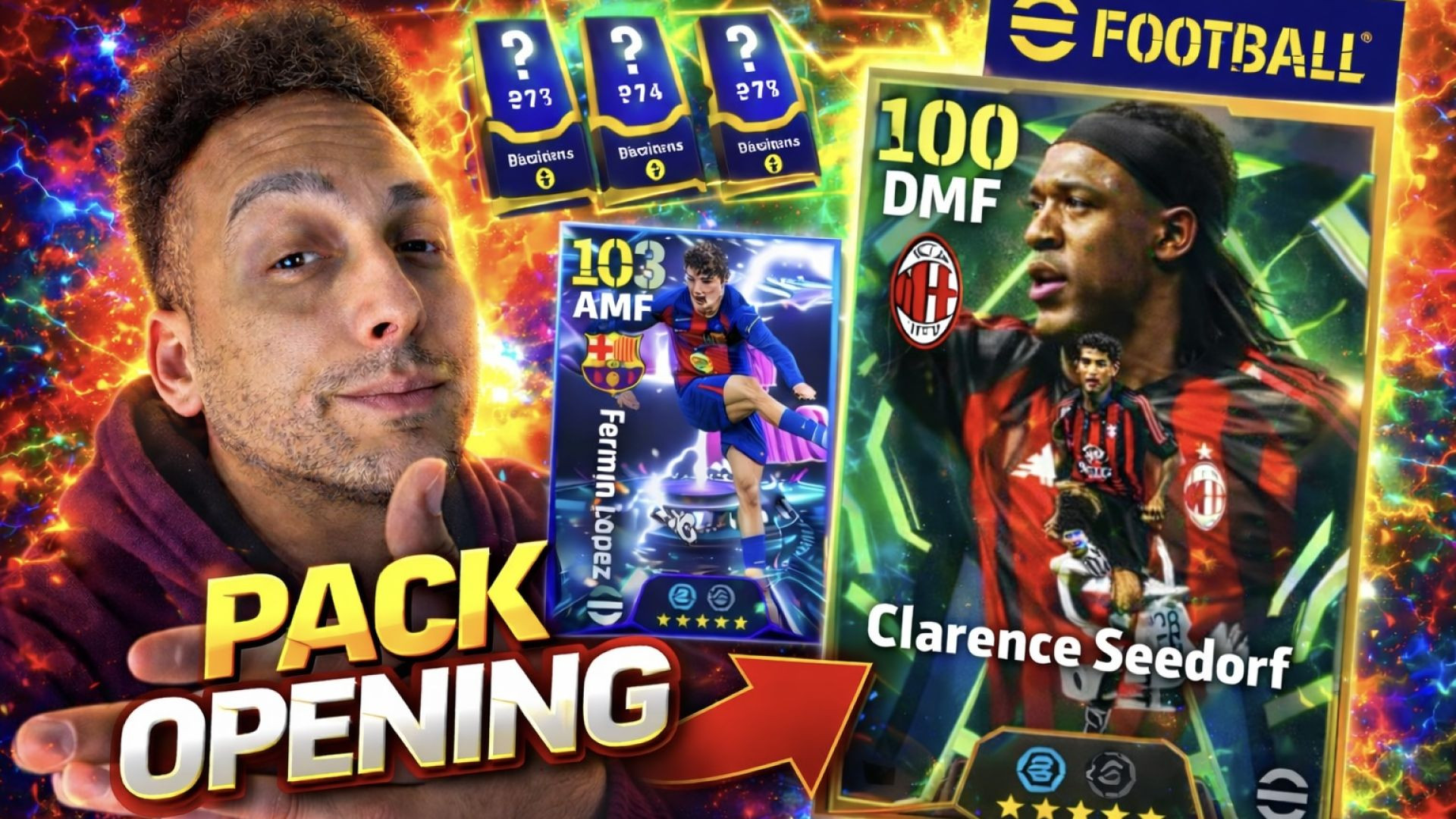 PACK OPENING PER SEEDORF E TEST FERMIN LOPEZ!! #efootball