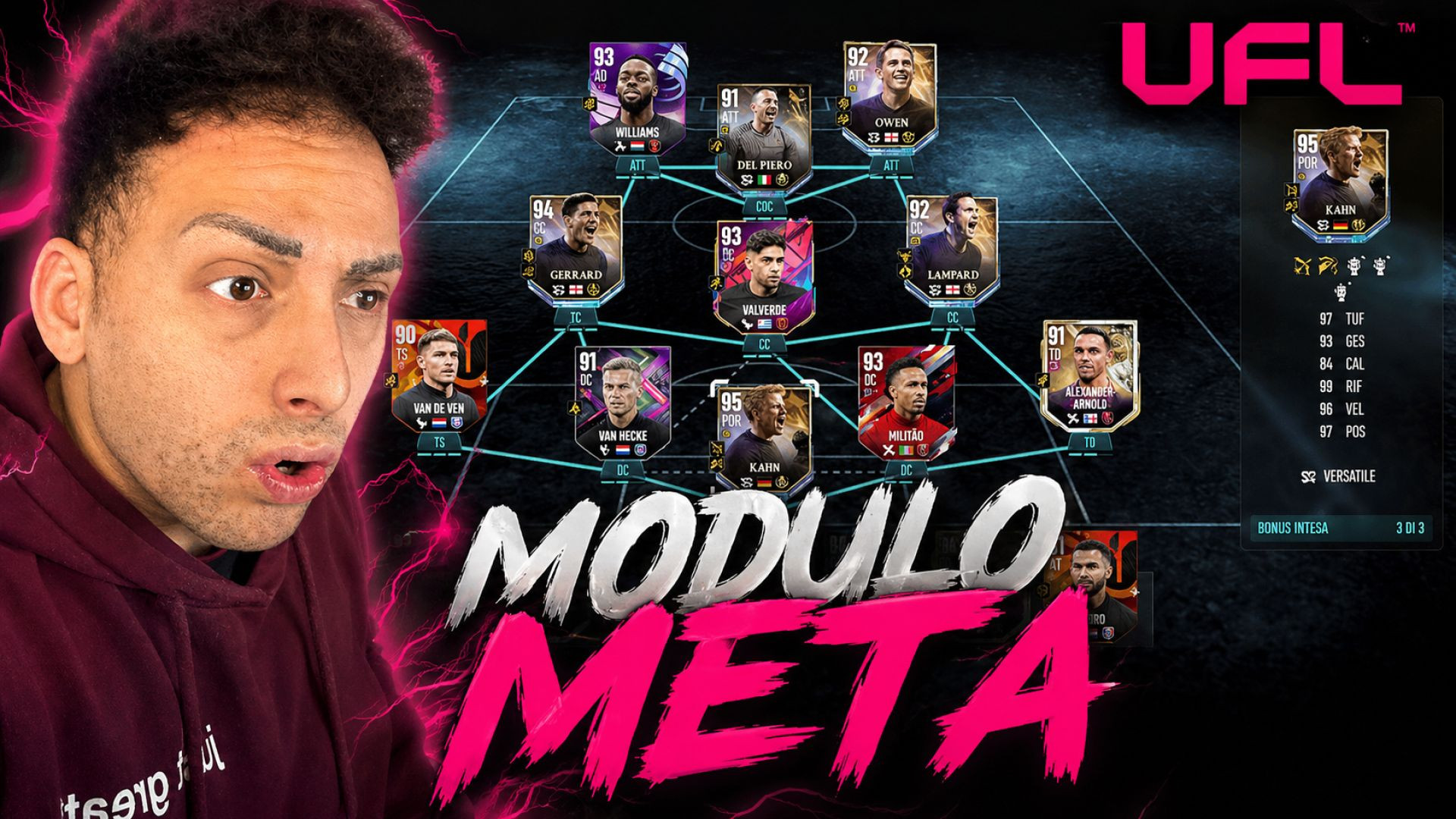 UFL: MODULO CHE SVOLTERA' IL VOSTRO MODO DI GIOCARE! #uflgame