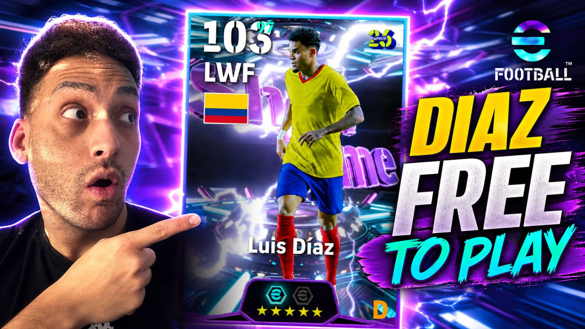 EFOOTBALL 26: LUIS DIAZ FREE TO PLAY E' TOP META! #efootball26