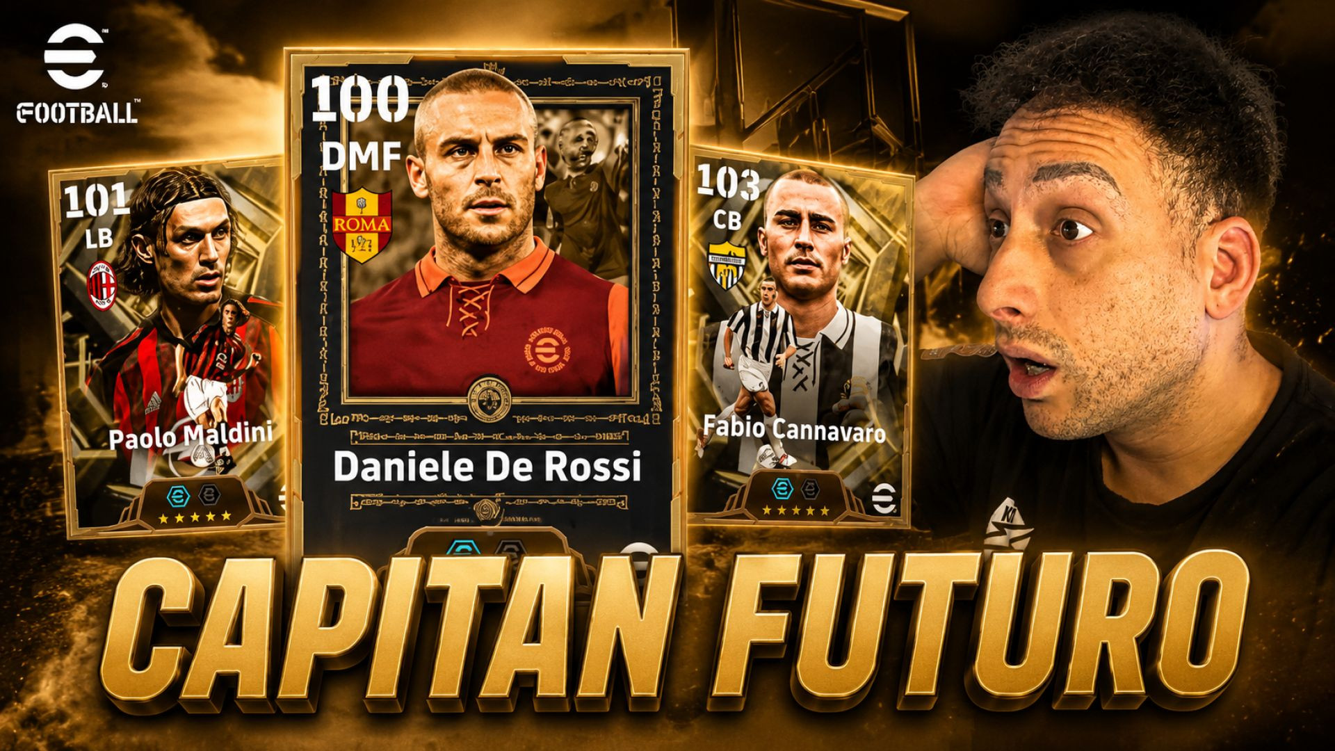 PACK OPENING PER DANIELE DE ROSSI E TEST CON MALDINI E CANNAVARO! #efootball