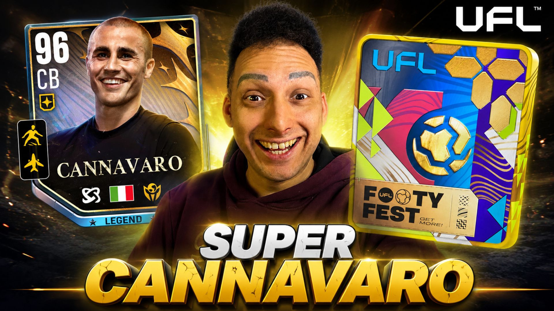 UFL: ARRIVA IL MURO ITALIANO FABIO CANNAVARO! + PREMI RANK! #uflgame