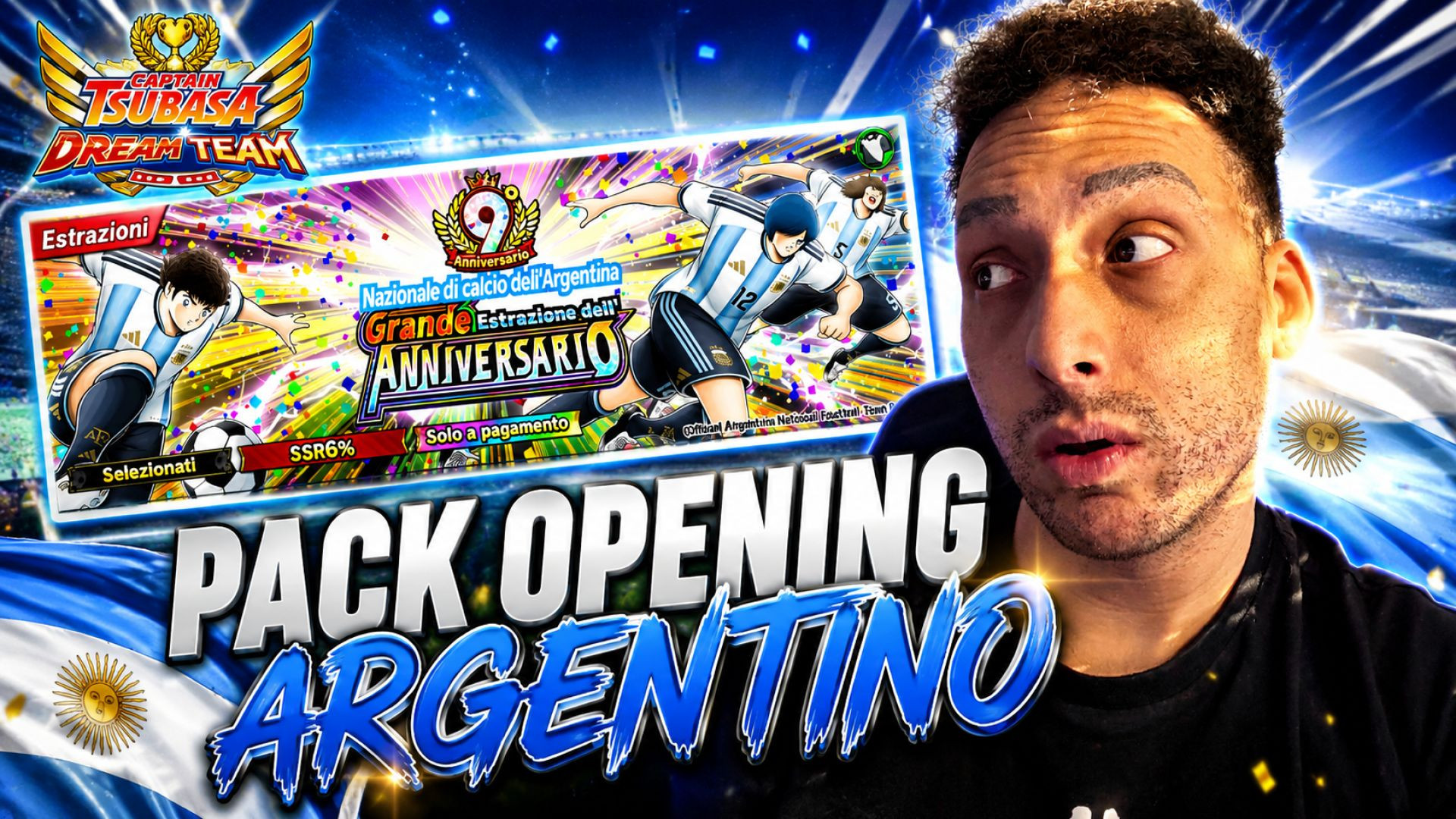 ⁣PULL TUTTO ARGENTINO! *CAPTAIN TSUBASA DREAM TEAM*