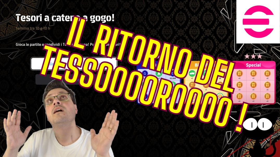 ⁣Il ritorno del TESSOOOOROOOO !