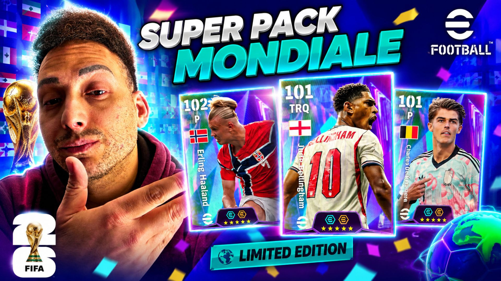 ECCO IL PACK MONDIALE PIU' COMPLETO! #efootball26