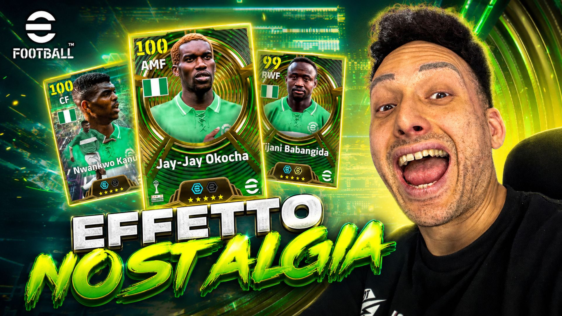 JAY JAY OKOCHA... E PARTE LA NOSTALGIA! ANALISI PACK NIGERIA! #efootball