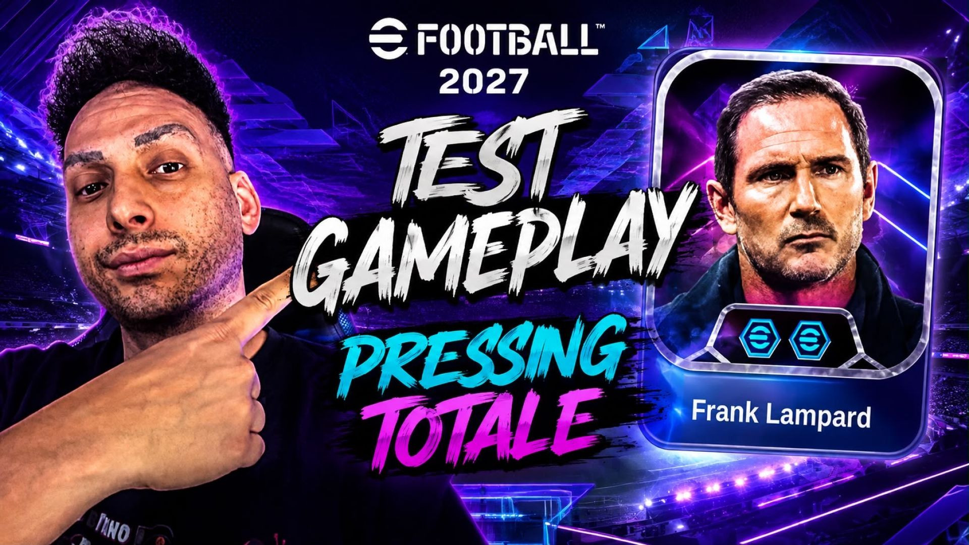 TEST GAMEPLAY eFOOTBALL 27 6.0.0 CON LAMPARD NUOVO STILE! #efootball