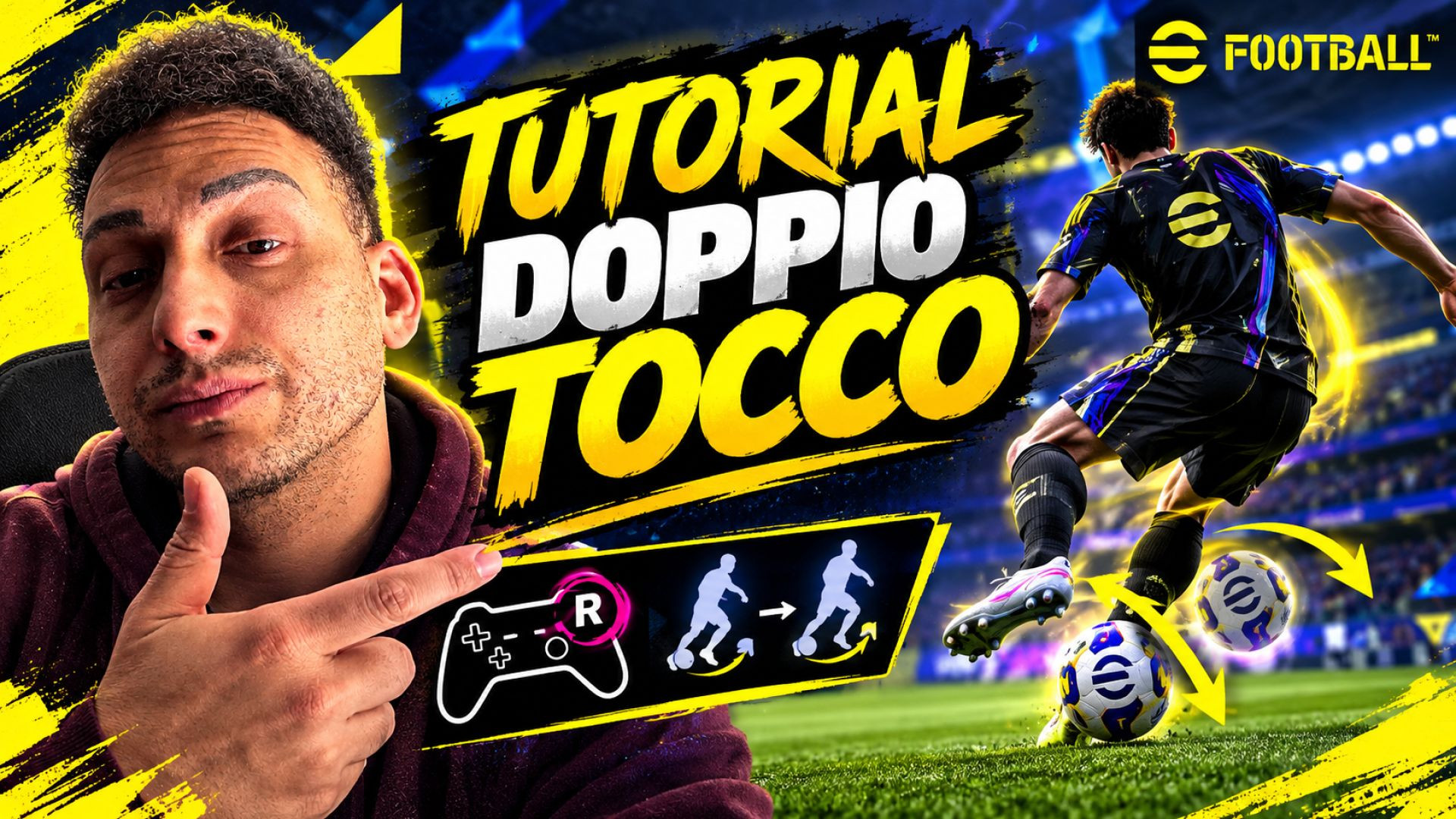 ECCO LA SKILL PIU' USATA SU eFOOTBALL! IL DOPPIO TOCCO! #efootball